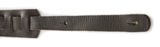 Ovation Premium Gitarrengurt aus Leder, Leaf, Black