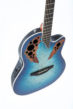 Ovation E-Akustik Gitarren Celebrity Elite Plus Super Shallow - Regal zu Natur (CE48P-RG-G)