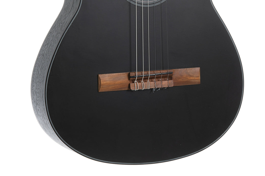 GEWA E-Akustik klassische Gitarren Student Zeder - E-Akustik black