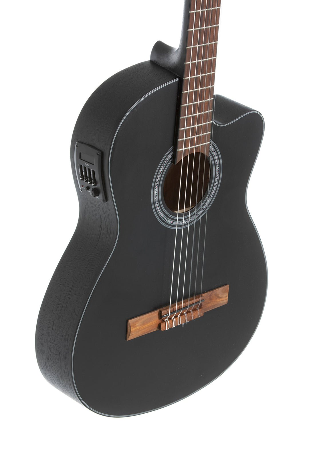 GEWA E-Akustik klassische Gitarren Student Zeder - E-Akustik black