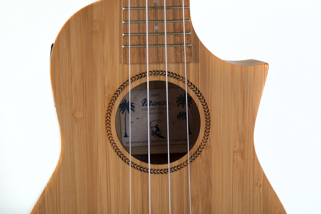 GEWA Konzert Ukulele Manoa Bamboo - E-A Konzert
