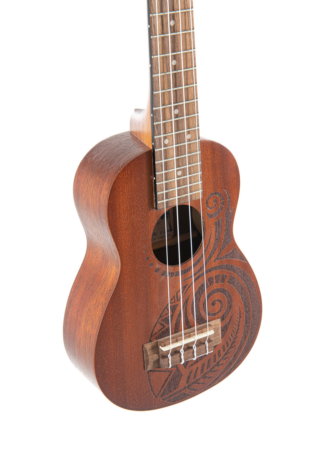 GEWA Sopran Ukulele Manoa Tattoo - Sopran (Maori Design)