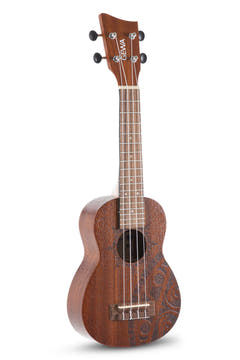 GEWA Sopran Ukulele Manoa Tattoo - Sopran (Inka Design)
