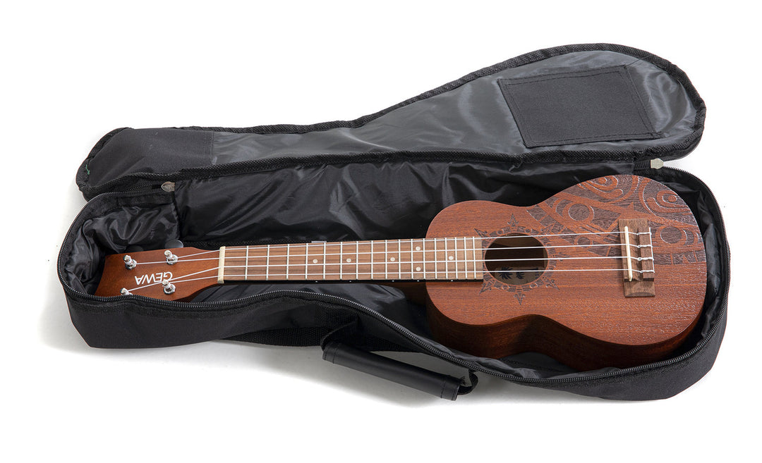 GEWA Sopran Ukulele Manoa Tattoo - Sopran (Inka Design)