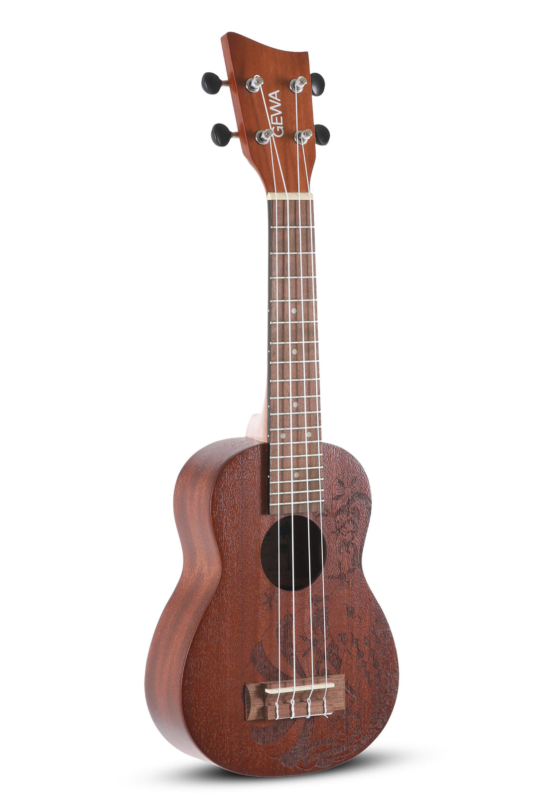 GEWA Sopran Ukulele Manoa Tattoo - Sopran (Nippon Design)