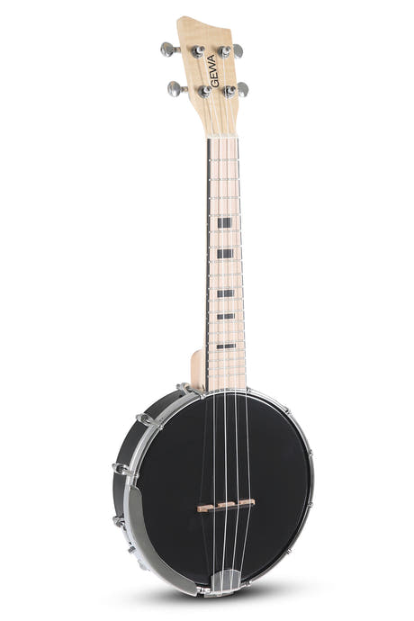 GEWA Banjo Ukulele Manoa - Banjo-Ukulele Konzert (Black)