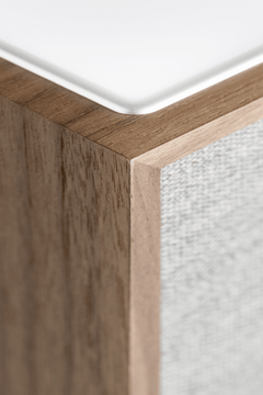 Tivoli Audio Revive Kabelloser Lautsprecher (Walnuss, Grau)