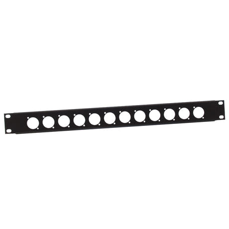 Adam Hall 872213 U-förmiges Rack Panel 1 HE für 12 D-Type Chassis