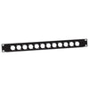 Adam Hall 872213 U-förmiges Rack Panel 1 HE für 12 D-Type Chassis
