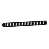 Adam Hall 87221 V U-förmiges Belüftungs-Rack-Panel 1 HE Stahl