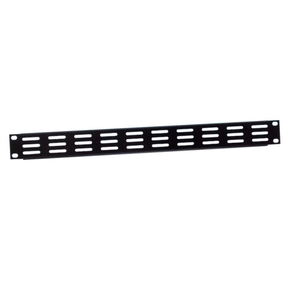 Adam Hall 87221 VH U-förmiges Belüftungs-Rack-Panel 1 HE Stahl