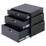 Adam Hall 87403 A Rack Schublade 3 HE Aluminium (3,4kg)