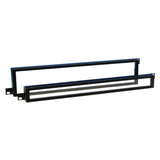 Adam Hall 87441 19" Frontabdeckung mit Plexiglaseinsatz 1 HE
