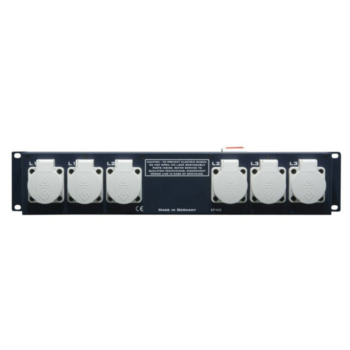 Adam Hall Stromverteiler 32A 2 Unit