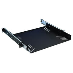 Adam Hall 87556 Rack Ablage 1 HE mit Auszug (19")