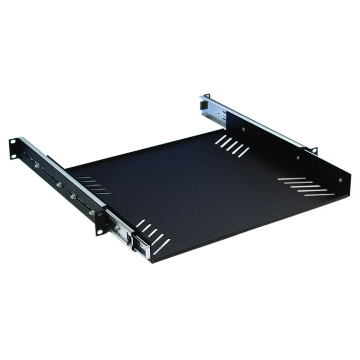 Adam Hall 87556 Rack Ablage 1 HE mit Auszug (19")