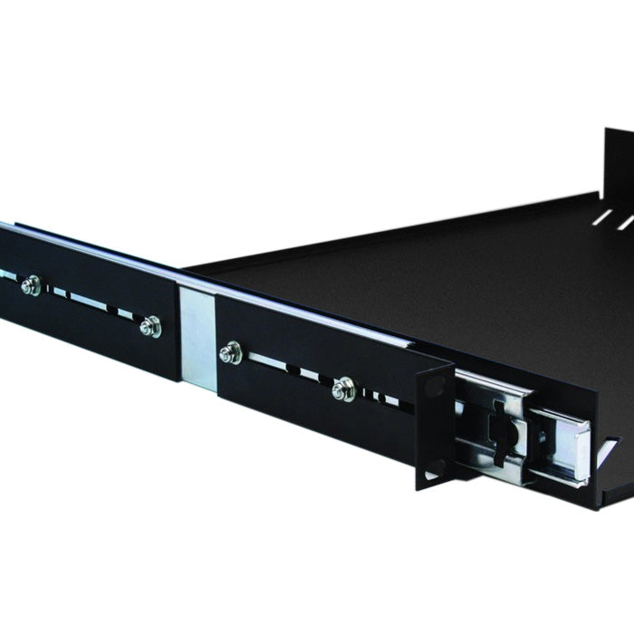 Adam Hall 87556 Rack Ablage 1 HE mit Auszug (19")