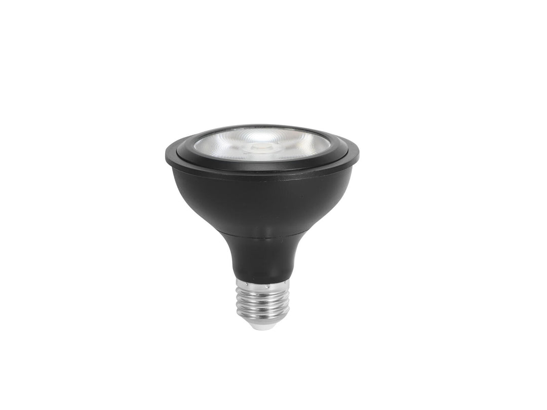 EUROLITE Set PAR-30 Spot silber + PAR-30 230V COB 12W E-27 LED 1800-3000K dim2warm