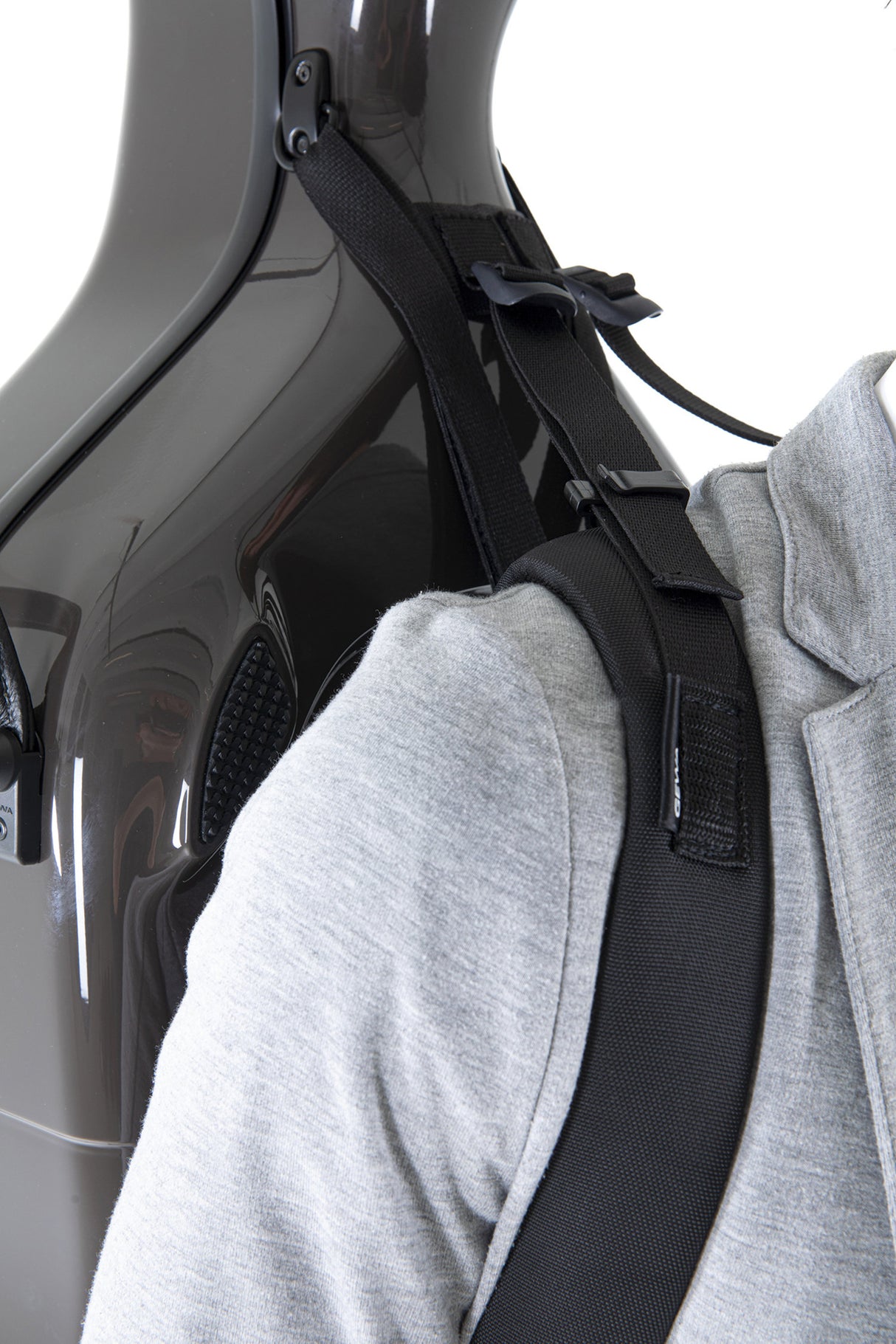 GEWA Cello case Tragesystem Air - 4 D-Ringe Befestigung