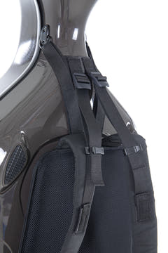 GEWA Cello case Tragesystem Air - 4 D-Ringe Befestigung