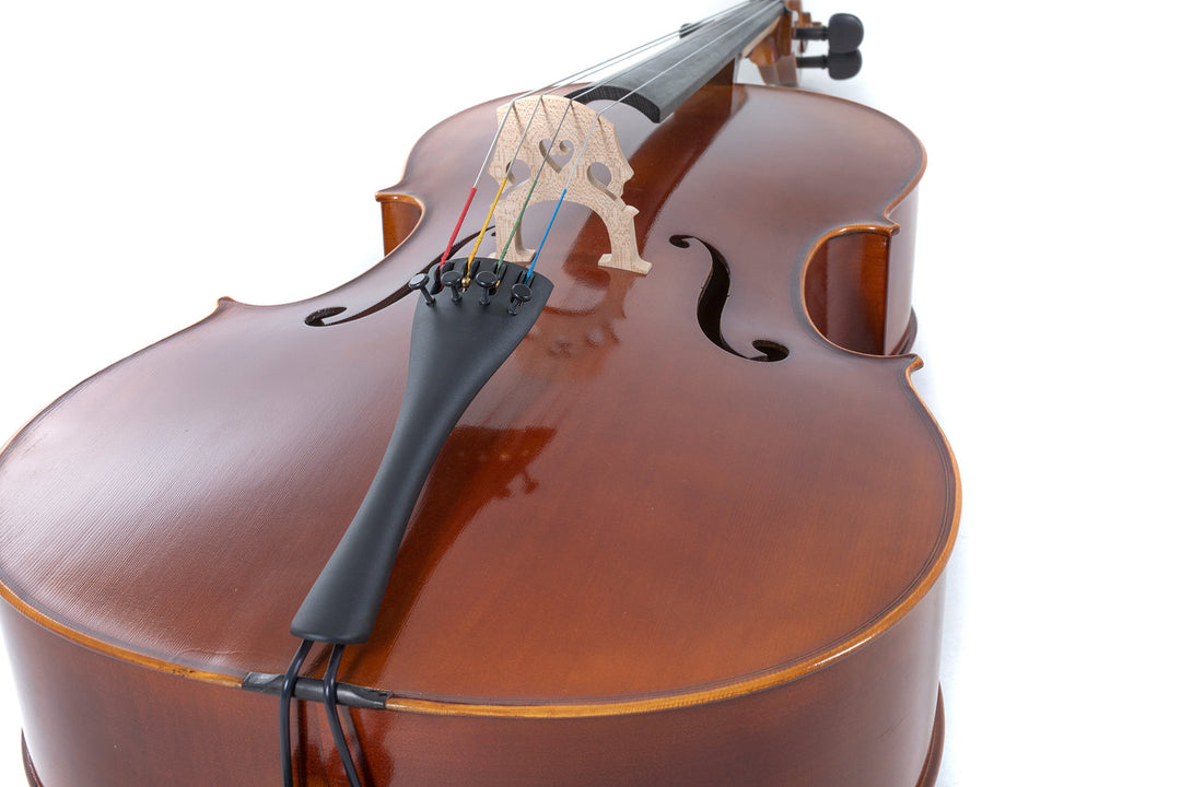 GEWA Cello Allegro - 4/4 (Spielbereit inkl. bag, Massaranduba-Bogen, Larsen Aurora Saiten, transportsicher)