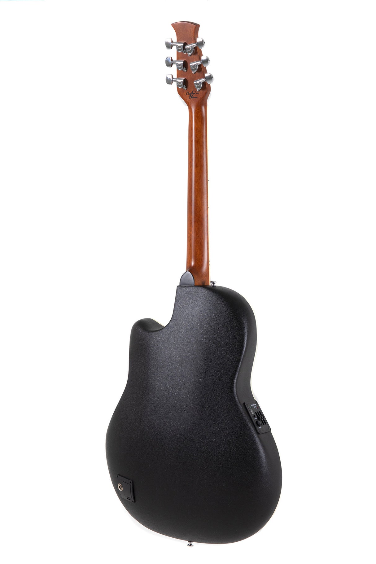 Applause E-Akustik Gitarren AB28 Super Shallow Bowl Cutaway - Black Satin (AB28-5S)