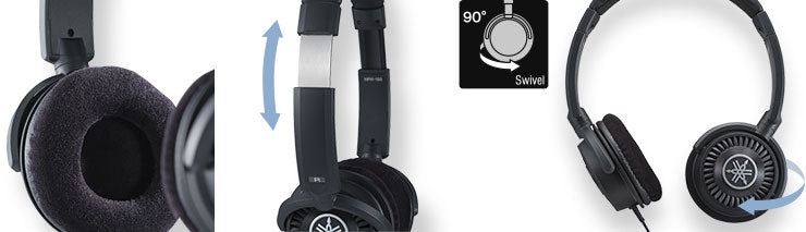 Yamaha HPH-150B - Studio Kopfhörer (Schwarz)