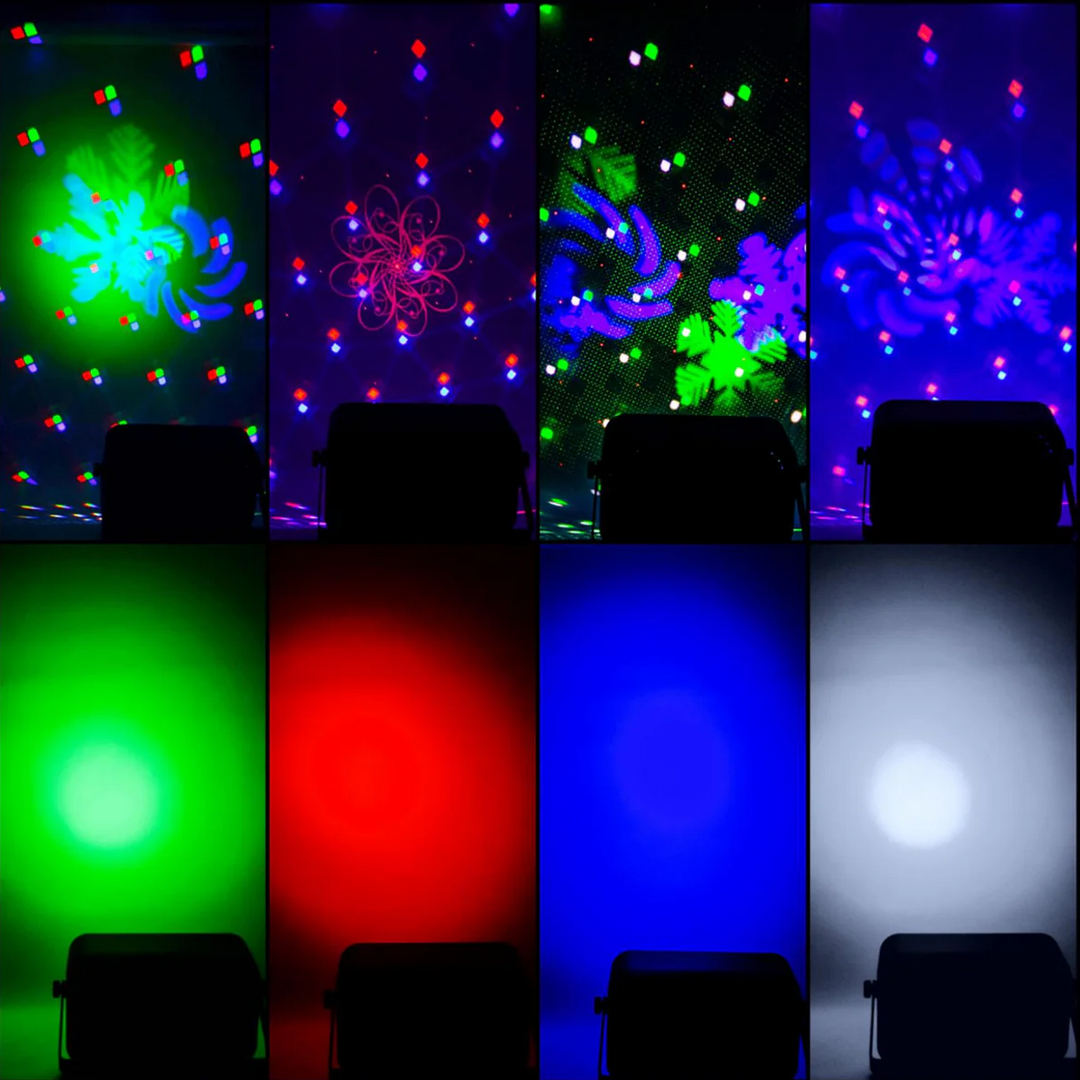 LIGHT4ME PARTY V Multi-Effekt LED-Licht RGBW-UV 6