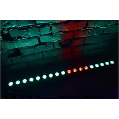LIGHT4ME PIXEL BAR 18 RGBW IR LED-Bar + Fernbedienung
