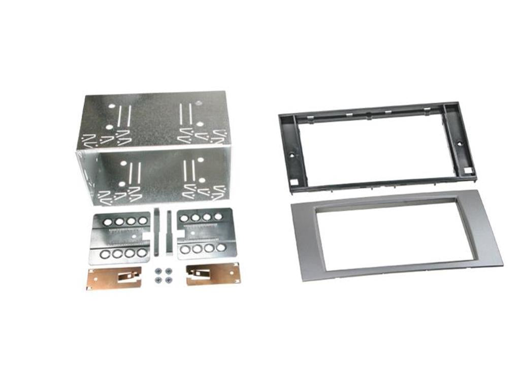 21CT23FD52 2-DIN Frame for Ford (Silver)