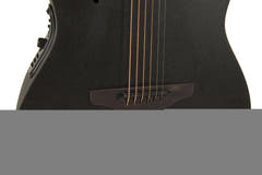 Ovation E-Akustik Gitarren Elite TX Deep Contour Cutaway - Black Textured (2078TX-5-G)