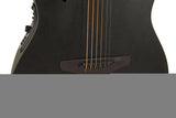 Ovation E-Akustik Gitarren Elite TX Deep Contour Cutaway - Black Textured (2078TX-5-G)