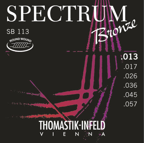 Thomastik-Infeld Saiten für Akustik-Gitarren Spectrum Bronze series - Set (SB 113)