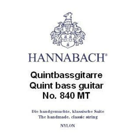 Hannabach 8401MT A1 Diskantsaite für Quintbassgitarren