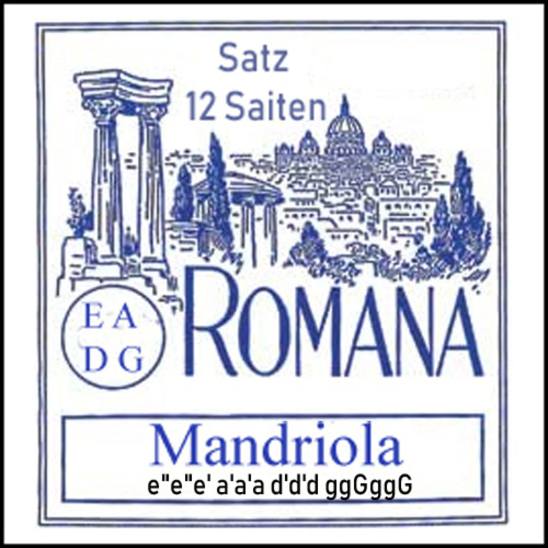 Romana Mandriola Saiten - Set 12-saitig