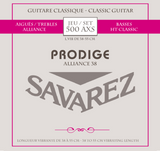 Savarez Saiten für klassische Gitarren Prodige 38 Kindergitarre - 1/8-1/2 Carbon (500 AXS)