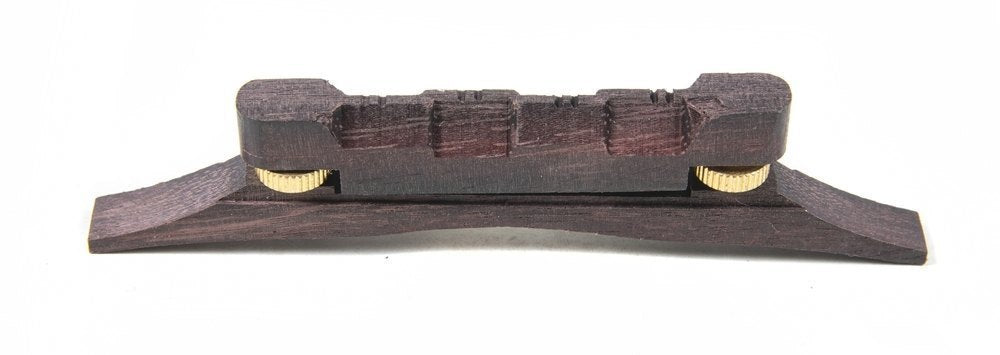 GEWA Mandolinsteg aus Palisander mit Justierschrauben aus Chrom