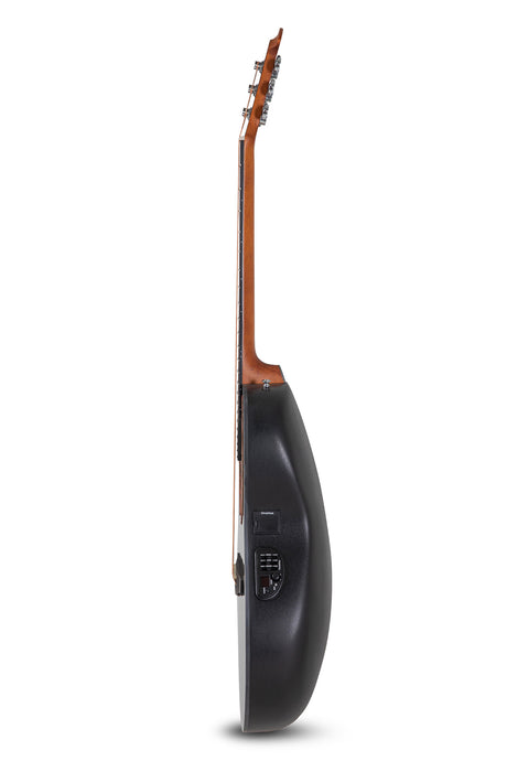 Ovation E-Akustik Gitarren Celebrity Elite Mid Cutaway - Black (CE44L-5-G)