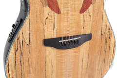 Ovation E-Akustik Gitarren Celebrity Elite Plus Mid Cutaway - Natural Spalted Maple (CE44P-SM-G)