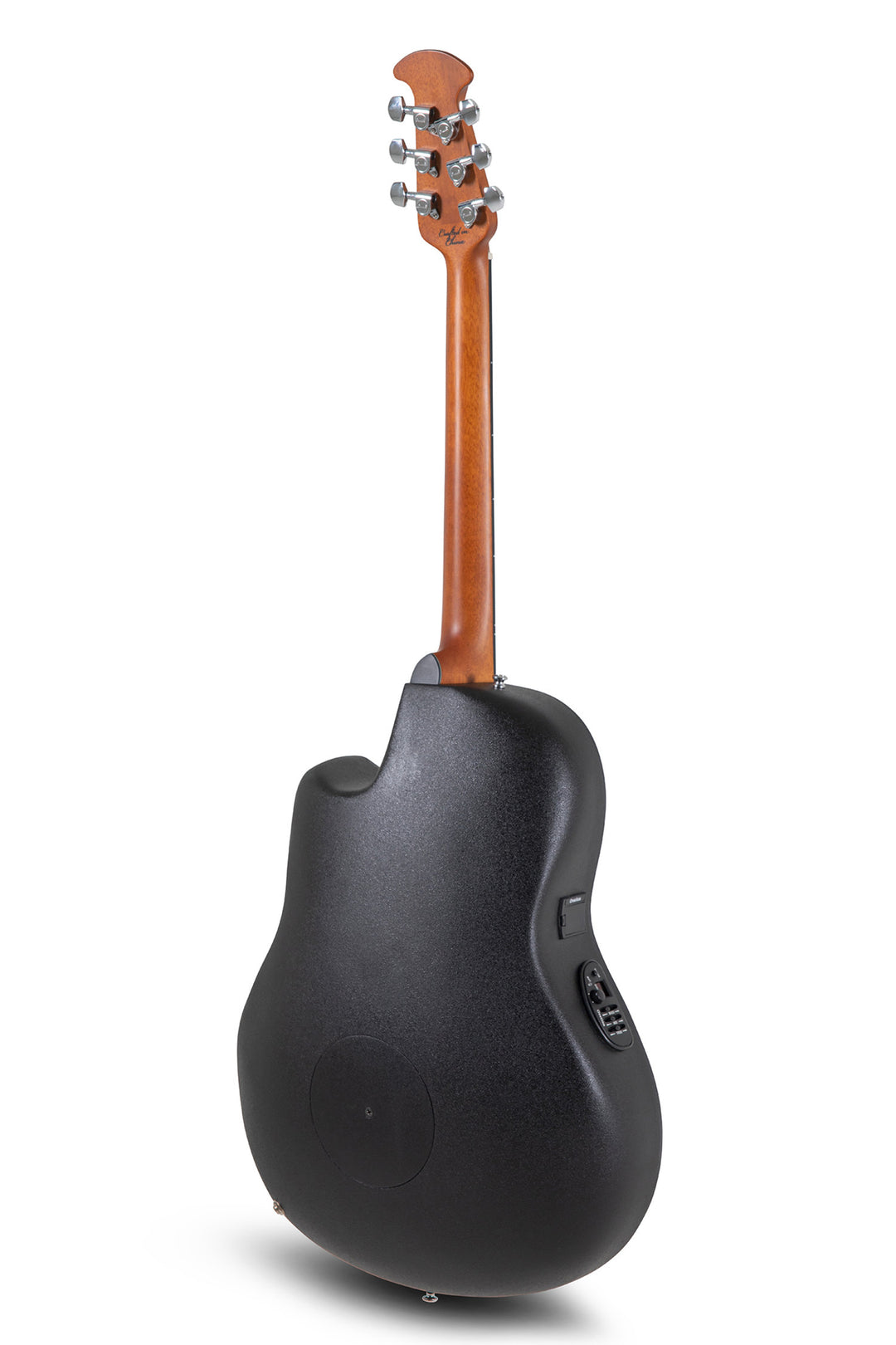 Ovation E-Akustik Gitarren Celebrity Elite Plus Mid Cutaway - Blue Transparent Quilt (CE44P-8TQ-G)