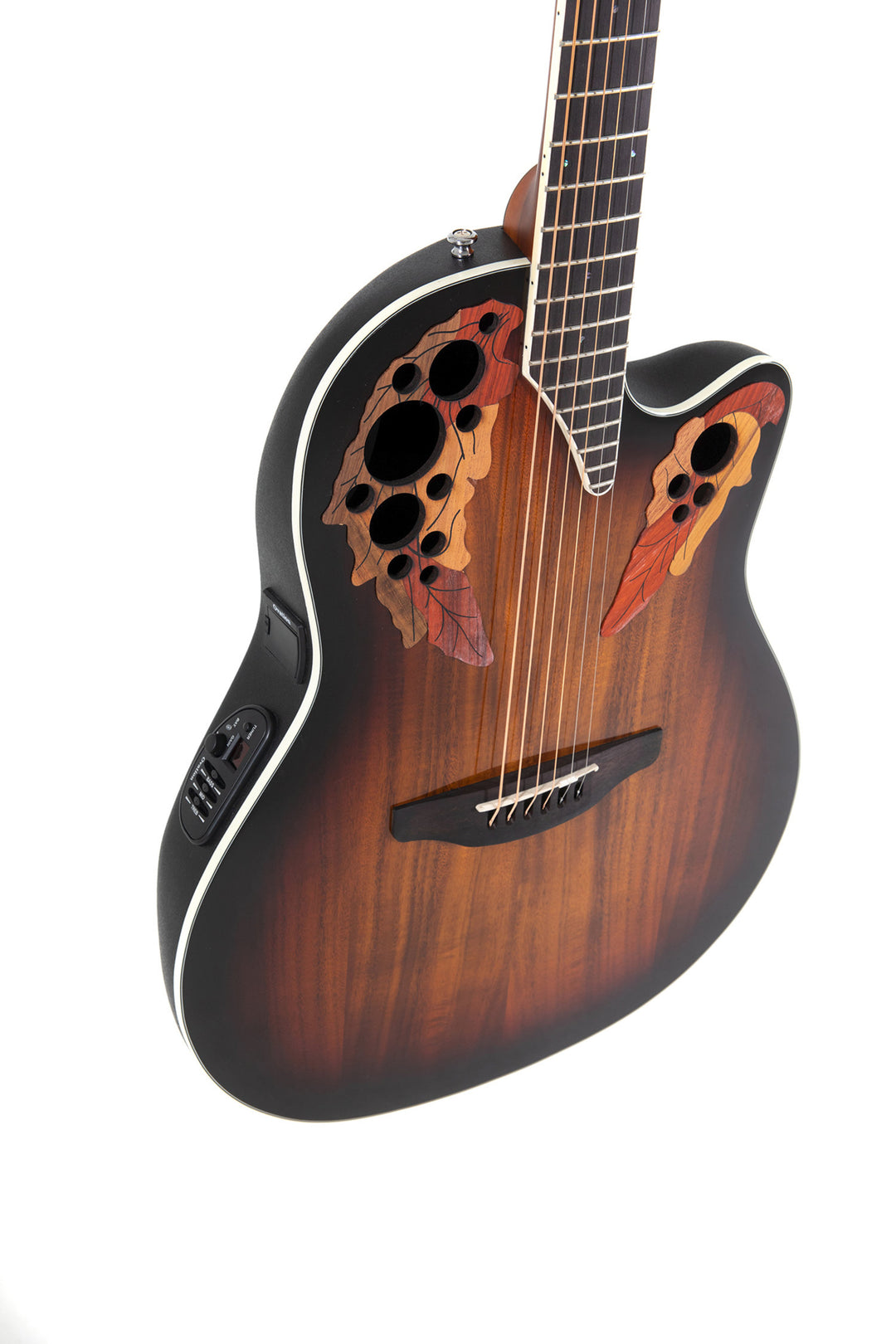 Ovation E-Akustik Gitarren Celebrity Elite Plus Super Shallow - Koa Burst (CE48P-KOAB-G)