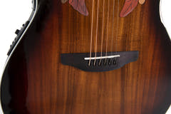 Ovation E-Akustik Gitarren Celebrity Elite Plus Super Shallow - Koa Burst (CE48P-KOAB-G)