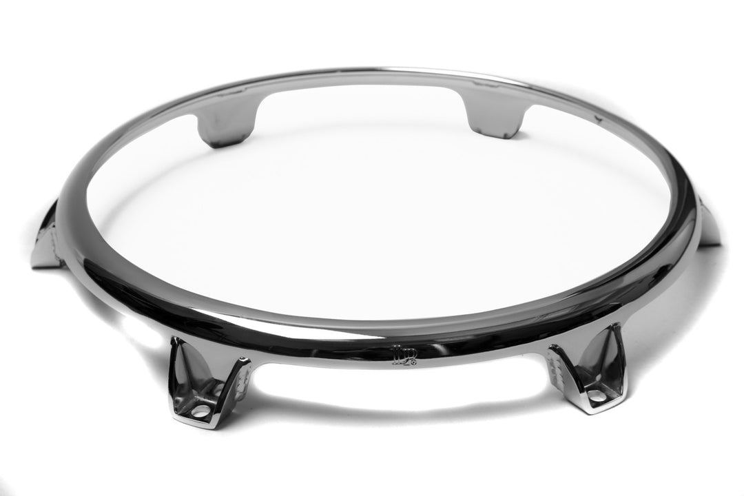 Latin Perkussion Hooped Conga Comfort Curve II | Top Tuning (Extended Collar) Chrome - 11 3/4" Conga | 6 hole (LP2566)