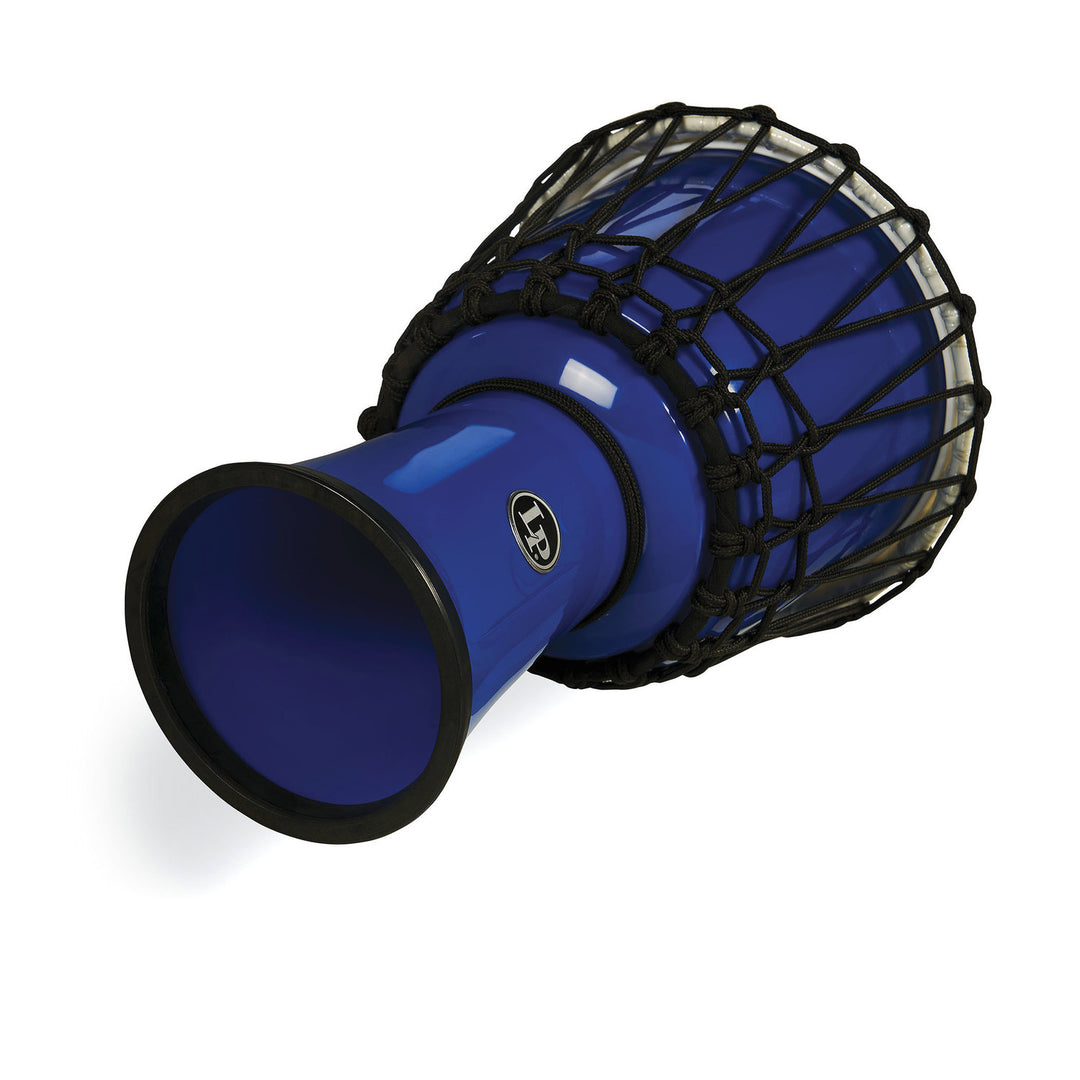 Latin Percussion Djembe World 7-inch Rope Tuned Circle – blau (LP1607BL)