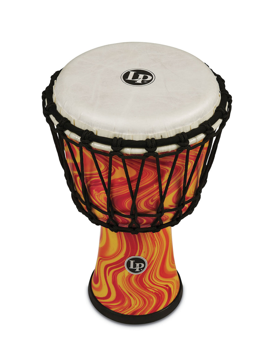 Latin Perkussion Djembe - Orange Marble (LP1607OM)