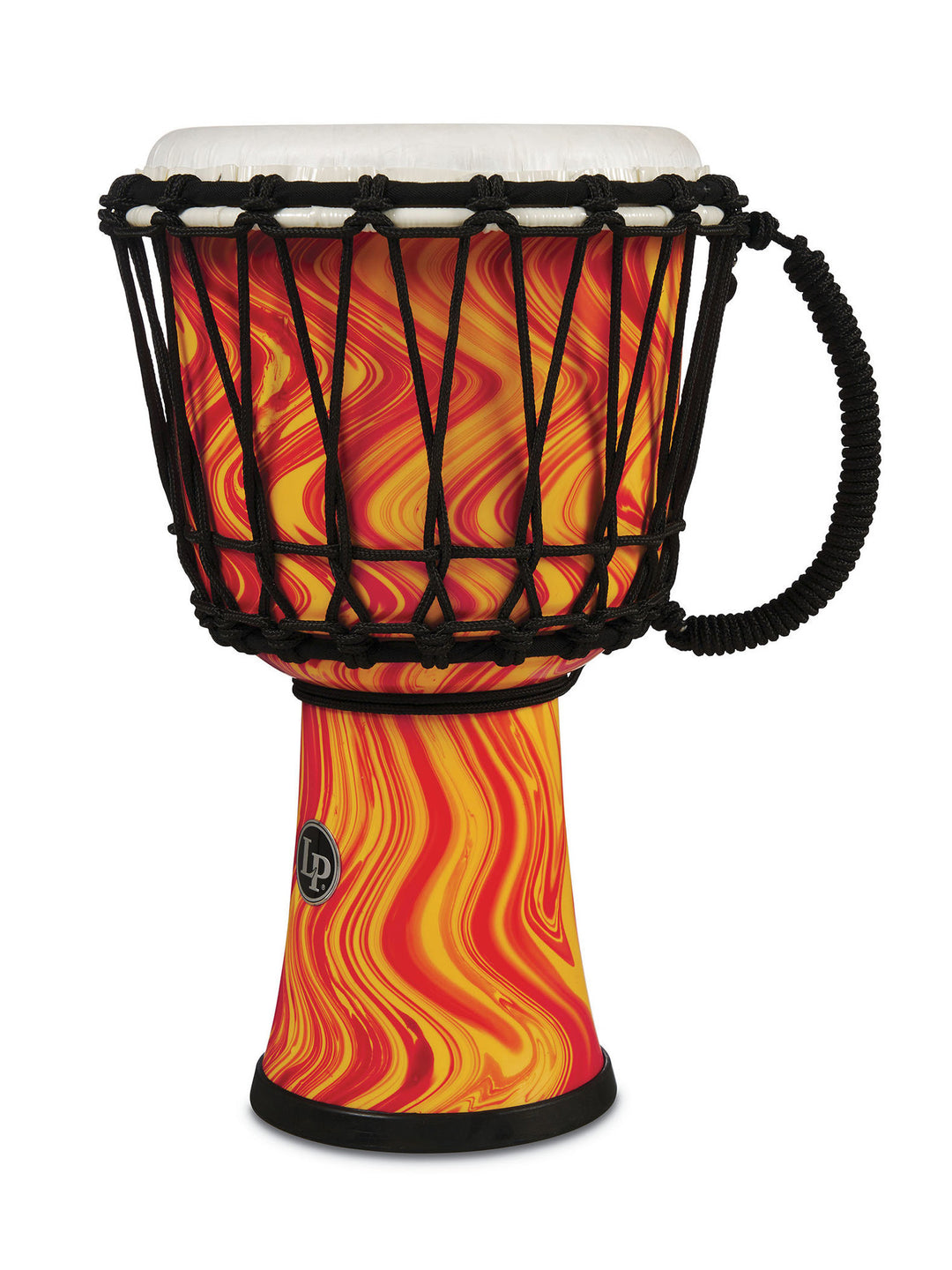 Latin Perkussion Djembe - Orange Marble (LP1607OM)