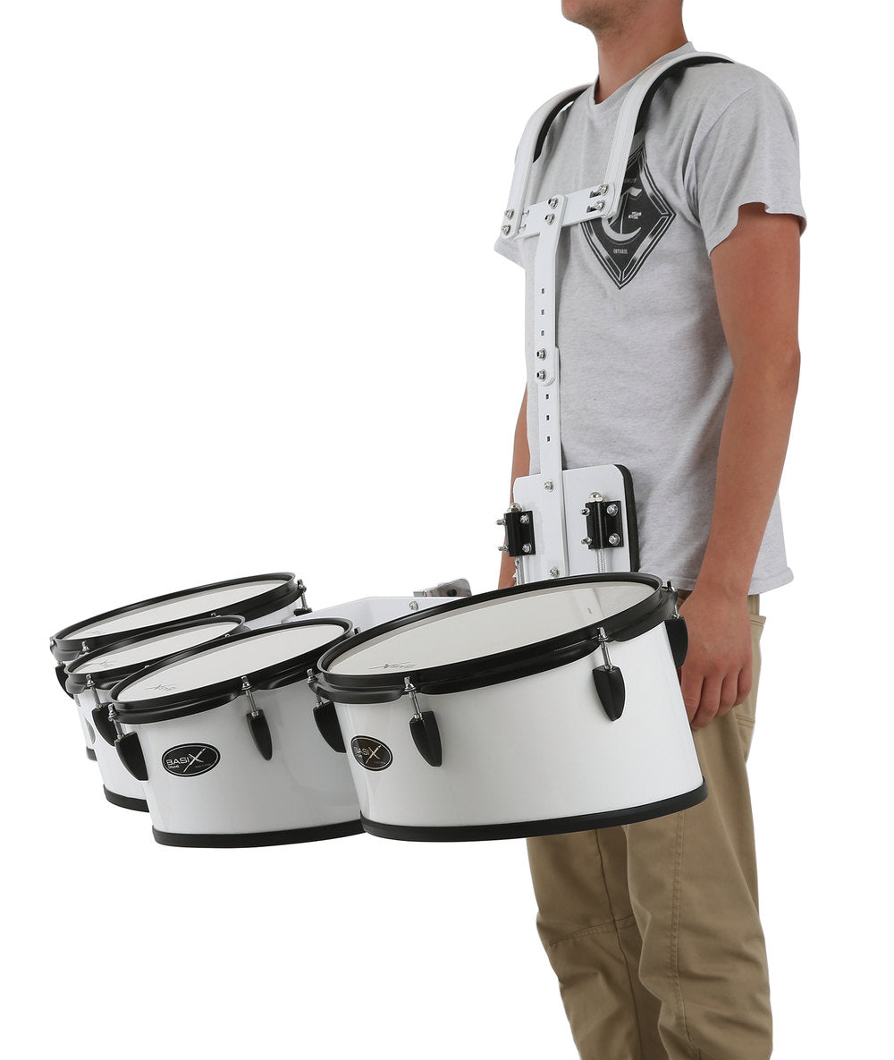 Basix Quad-Tom-Set für Marsch, 8", 10", 12" und 13"