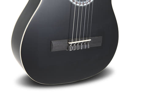 VGS Basic klassische Gitarre 1/2, schwarz