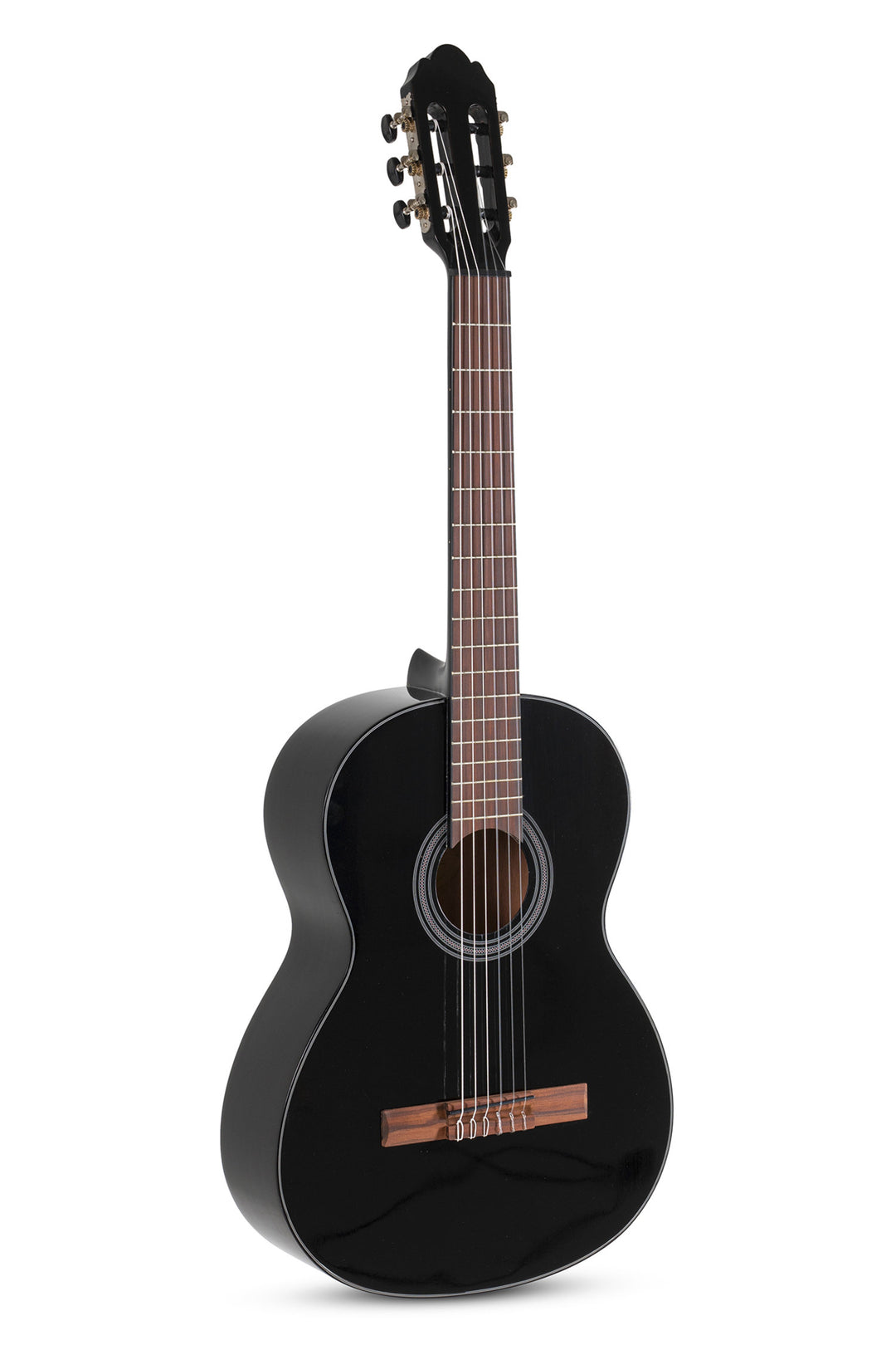 GEWA Klassische Gitarre Student schwarz - 4/4 Größe schwarz