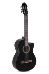 GEWA E-Akustik klassische Gitarren Student Black - E-Akustik black